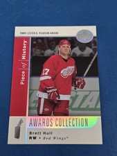2002-03 UD Piece of History Awards Collection #AC11 Brett Hull HOCKEY Card 9I