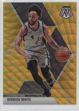 2019-20 Panini Mosaic Tmall Gold Wave Prizm Derrick White #16 0qh8