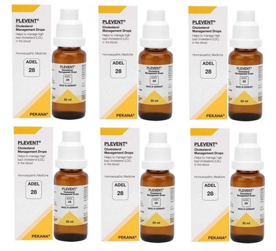 ADEL 28 Drops Pack of 6 Natural Homeopathic Remedy & Homeopathic Drop Free Ship