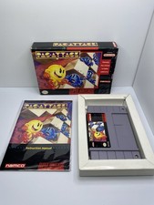 Pac-Attack Super Nintendo SNES 1993 Complete In Box With Manual And Case CIB