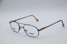 NEW UVEX HONEYWELL PC268 ANB CS64 BROWN HAVANA AUTHENTIC FRAMES EYEGLASSES 53-20