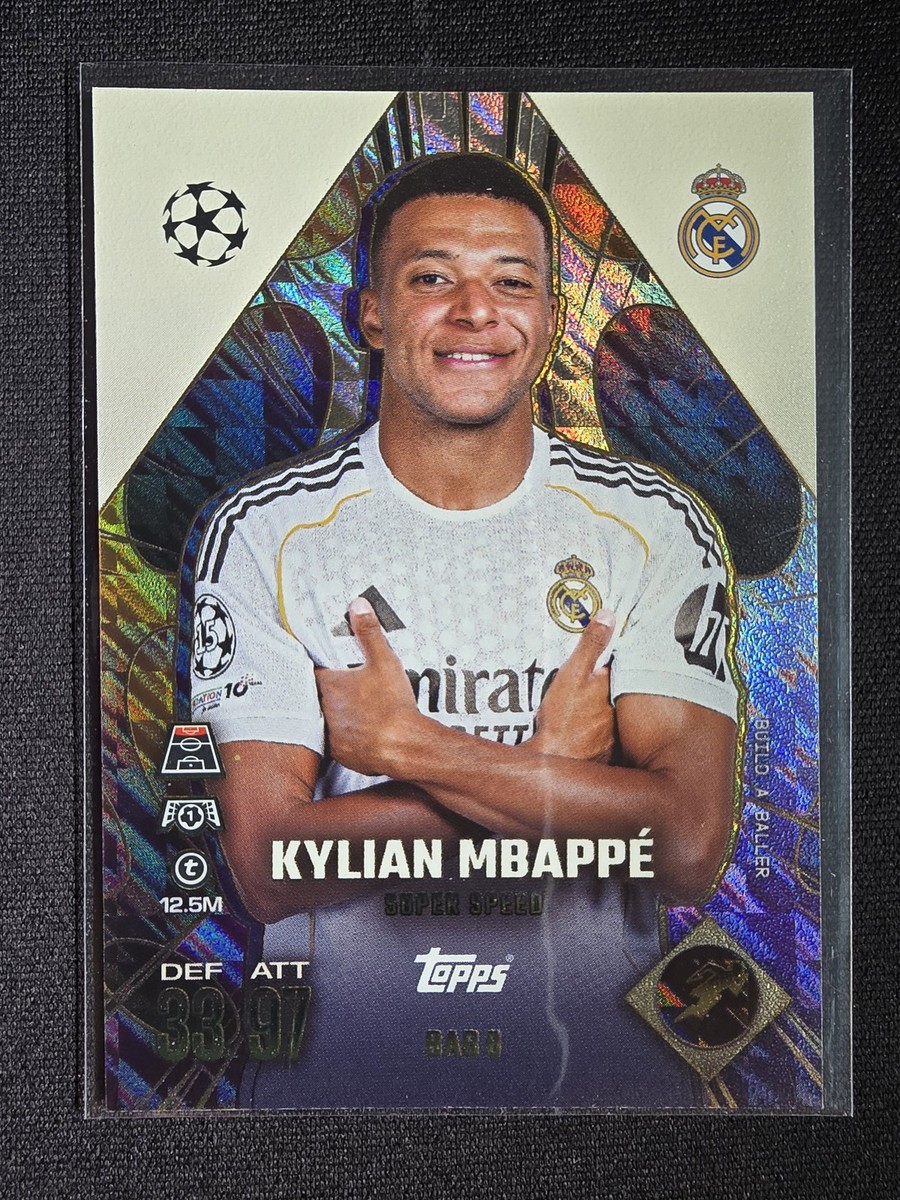 Match Attax #BAB-8 Kylian Mbappe Build A baller | eBay