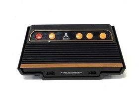 Atari Flashback Classic Game Console Lot 2 Controllers Portable Handheld