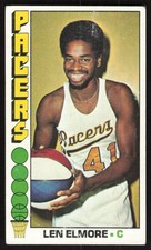 1976 TOPPS LEN ELMORE 71 VG BASKETBALL INDIANA PACERS