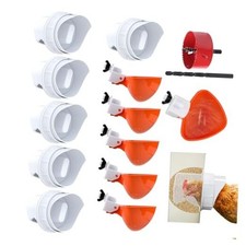 DIY Chicken Feeder and Waterer Automatic Chicken Feeder No Waste Poultry