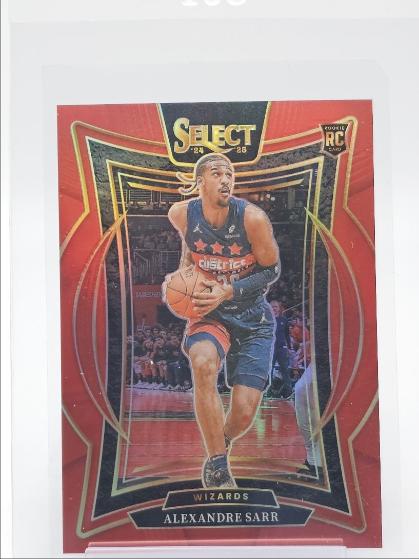 ALEXANDRE SARR 2024-25 SELECT CONCOURSE ROOKIE RED PRIZM RC /199 Q4370