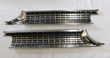 Restored Oem 1963 Ford Galaxie 500 Tail Panel Finish Moulding Pair Trim Restored Oem 1963 Ford Galaxie 500 Tail Panel Finish Moulding Pair Trim