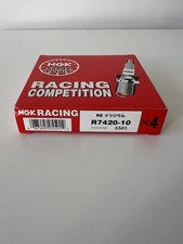 Image of 4x NGK RACING SPARK PLUGS R7420-10 Stock No. 5501 Genuine
