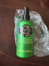 18.21 Man Made Glide Shave Lotion - Spiced Vanilla - 6 oz NEW