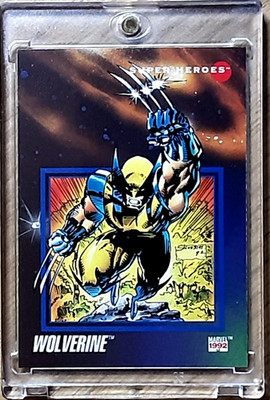 1992 Marvel Universe Serie 3 Karte 38 Vielfraß.