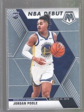 2019-20 Panini Mosaic - NBA Debut Rookie RC #261 Jordan Poole - Warriors