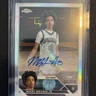 2024 Topps Chrome Overtime Elite Basketball Mikel Brown Jr. Refractor Auto RC