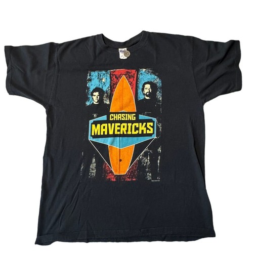 2012 Chasing Mavericks Movie Promo Tee Dolby Atmos Rare Size L