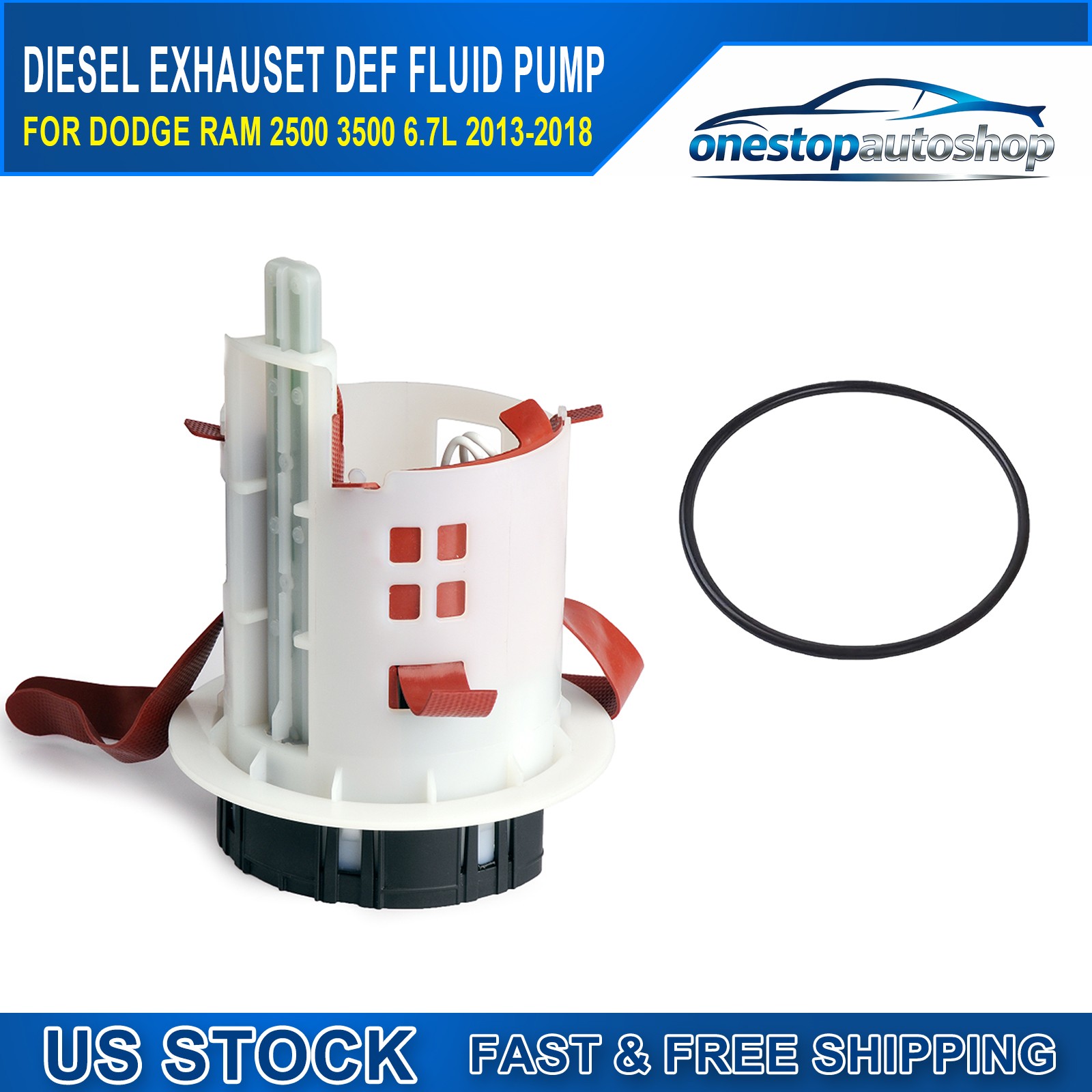 68085908AH DEF Pump Exhauset Fluid for 2013-18 Dodge Ram 2500 3500 6.7L Cummins