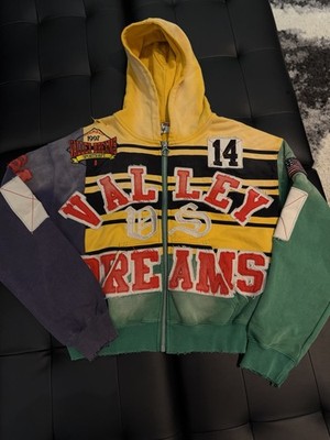 L - Vale Zip Up Multicolor Hoodie Authentic Valley Vale Forever Brand New