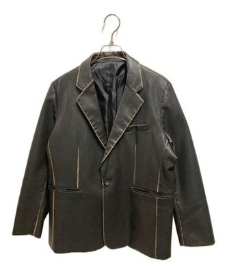 Lui's                    Eco Leather Jacket black