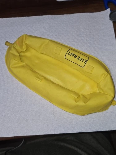 Vintage GI Joe Yellow Life Raft