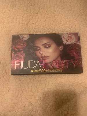 Huda Beauty Rose Gold Remastered Palette Dubai Fling Trust Fund Shimmer Matte
