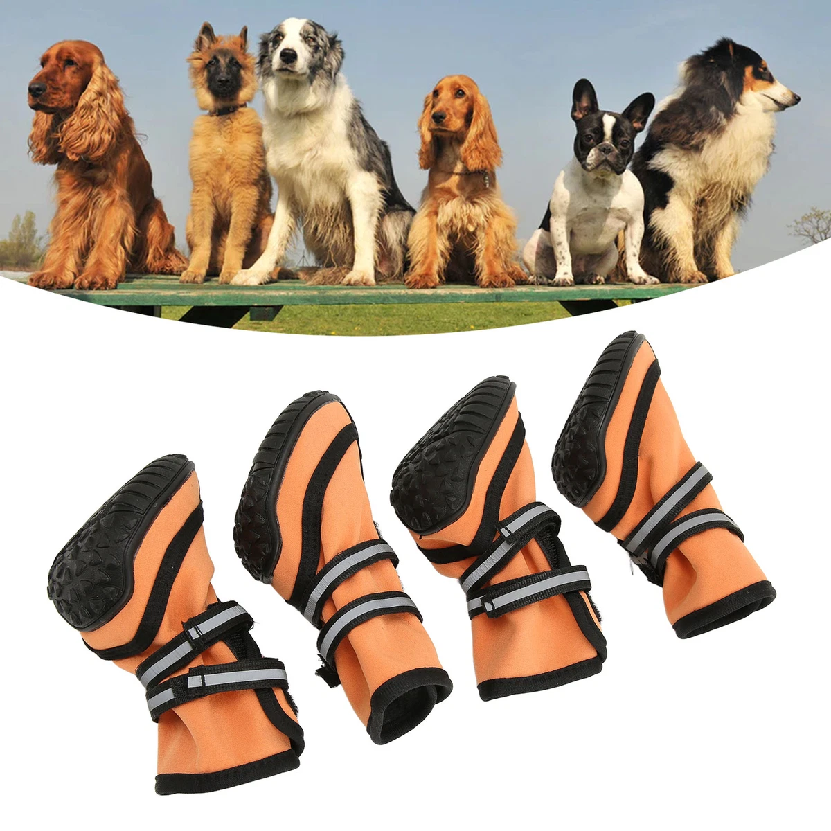 XL Dog Boots Dog Shoes Paw Protector Comfortable Prevent Slipping