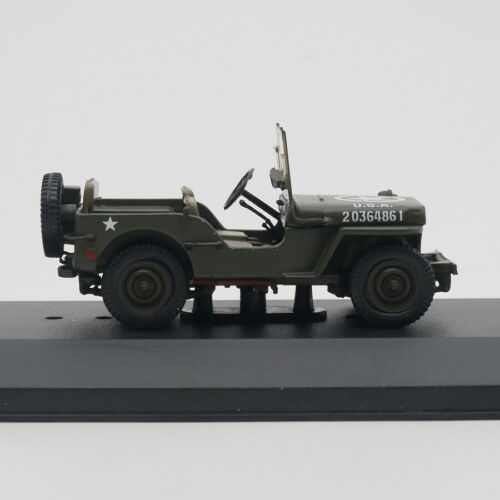 Ixo 1:43 Scale Jeep Willys MB 1943 World War II American Army Alloy Car Model - Picture 4 of 6