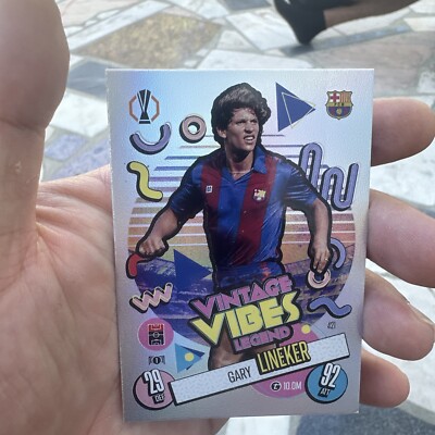 2024-2025 Topps Match Attax Vintage Vibes Legend Gary Lineker FC