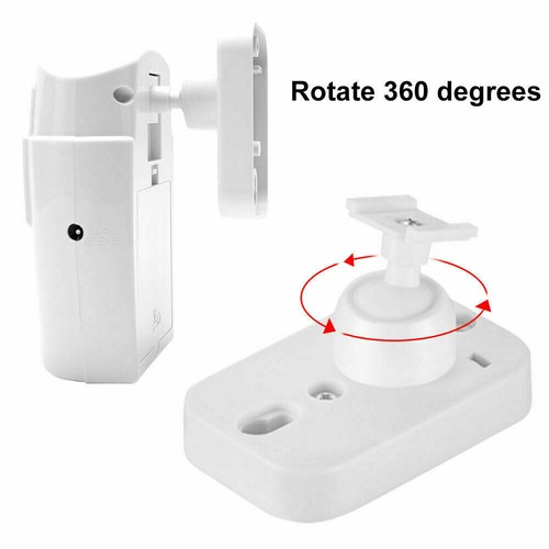 Sensor Motion Pir Wireless Alarm w/ 4 Remote Controls Shed Garage Home Caravan - Picture 8 of 12