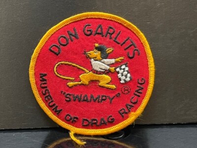 VRHTF NHRA ''DON GARLITS MUSEUM OF DRAG RACING'' ''SWAMPY'' 3 1/2'' DIA. PATCH EX CON
