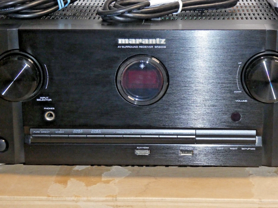 Marantz SR6008 7.2 High-End AV-Receiver Schwarz in OVP, 2 Jahre Garantie - Bild 3 von 4