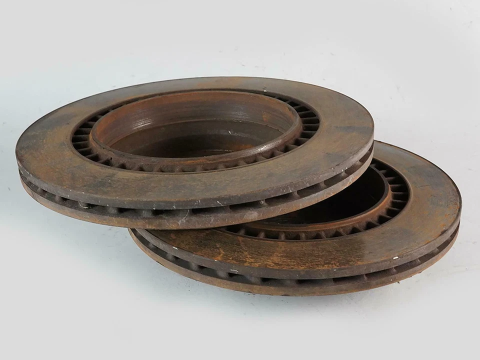 Mercedes Clase E W212 2010-2014 rotor freno de disco trasero izquierdo derecho Lh Rh OEM Foto 3 de 4