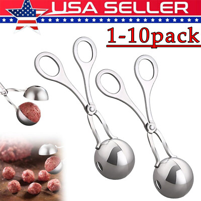 Meatball Maker Spoon Non Stick Thick Stainless Steel Meat Baller Kitchen Utensil