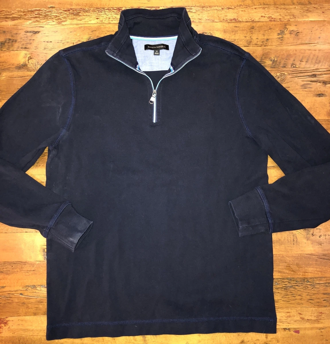 Banana republic navy best sale sweater