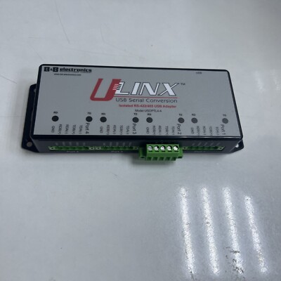 B&B ELECTRONICS ULINX USOPTL4-4 USB TO ISO RS-422/485 4 PORT W/TB
