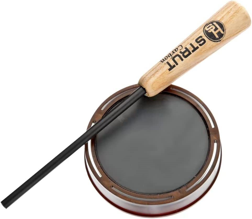Turkey Slate Pot Call Carbon Striker Mouth HS Strut™ Raspy Old Hen™ HS