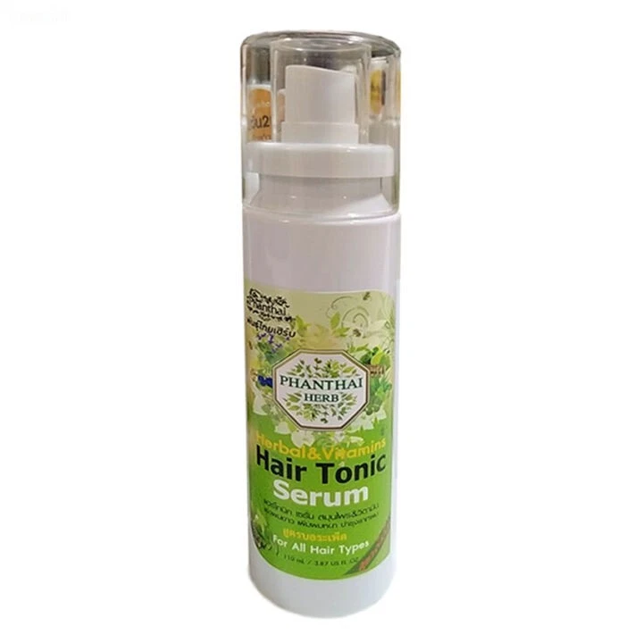 Hair growth serum "Panthai Herbs" cures hair loss, gray hair, wormwood & vitamin
