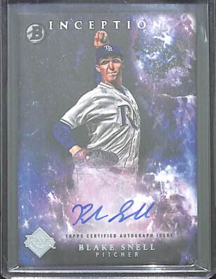 2016 Bowman Inception Autograph #PA-BS Blake Snell | eBay
