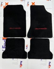 For Vw Corrado Coupe G60 Floor Mats Carpet Set Of4 Black New 1988-1995 For Vw Corrado Coupe G60 Floor Mats Carpet Set Of4 Black New 1988-1995