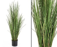 Schilfgras Mit KüNstlichen Pe Halmen HöHe Ca. 118Cm In Schwer Entflammbar