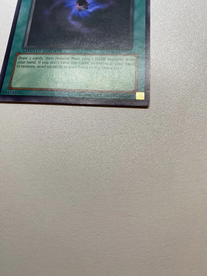 Yugioh Misprint Allure Of Darkness Limited Edition Super Rare RGBT-ENSE2 HP - Image 2 of 4
