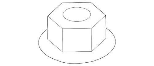 Tuerca de montaje de amortiguador para Ford EcoSport/Ford Fiesta 2014-2021 (N/P W715846-S440)