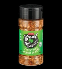 Bagel Not Included Spice Blend Everything + Smoky Jalapeño HOT 2.75 oz 