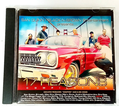 CD) Various – 17 Reasons , Comp, BBE1415, 1998 US Press, San Quinn