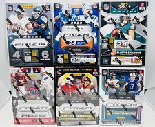2019 + 2020 + 2021 + 2022 + 2023 + 2024 Prizm NFL Football Blaster Box Lot of 6!