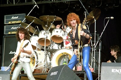 WILD HORSES Brian Robertson, Jimmy Bain in concert 1979! 22 PHOTOS! Thin Lizzy