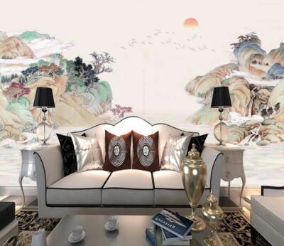 3D Aquarell Malerei M7672 Tapete Wandbild Selbstklebend Abnehmbare Aufkleber Eve