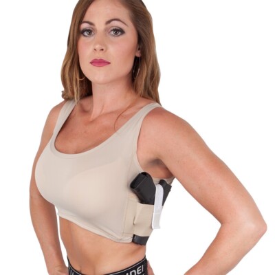 UnderTech Undercover UTUC Women's Midriff Concealment Tank Top, M,  1328-WHT-MED