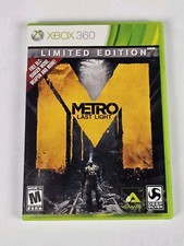 Metro Last Light Limited Ed Xbox 360 Video Game Gamer Geek