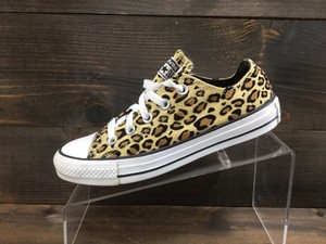 ladies converse leopard print