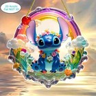 1 pc Stitch Sun Catcher - Acrylic Window Decoration