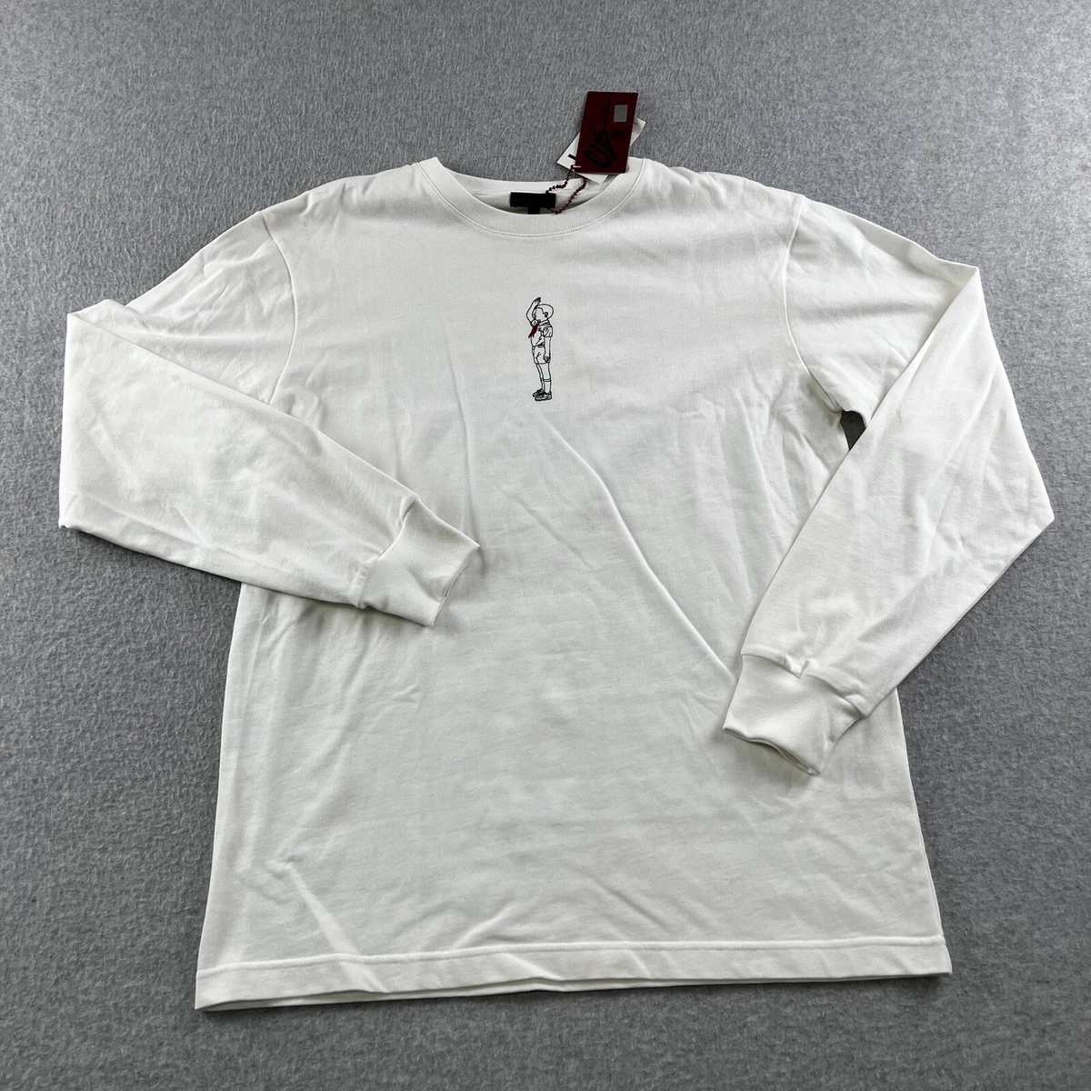 Clot Apparel Shirt Size Small White We are the Future Chinese Boy