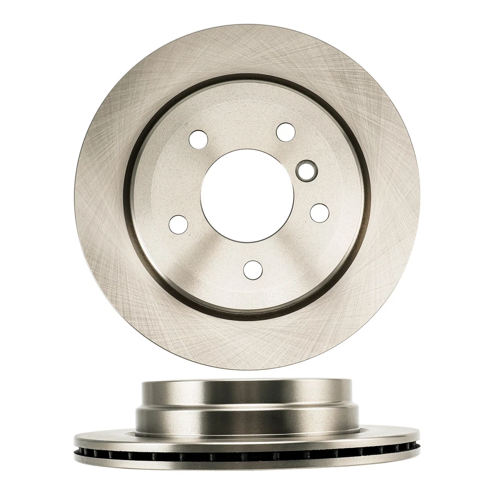 For 2009-2013 BMW 328i xDrive 3.0L Rear Disc Brake Rotors Ceramic Brake Pads - Image 2 of 4